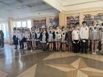 Торжественная линейка, посвященная Дню Победы!