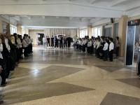 Торжественная линейка,посвященная  Дню воссоединения Крыма с Россией.