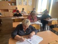 Участие во Всероссийской акции "Диктант Победы",приуроченной к 80-летию Победы в Великой Отечественной войне