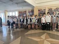 Торжественная линейка, посвященная Дню Победы!